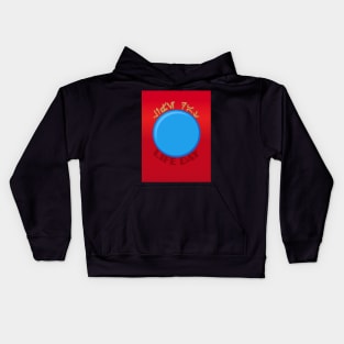 Wookiee Life Day Orb on Red Background Kids Hoodie